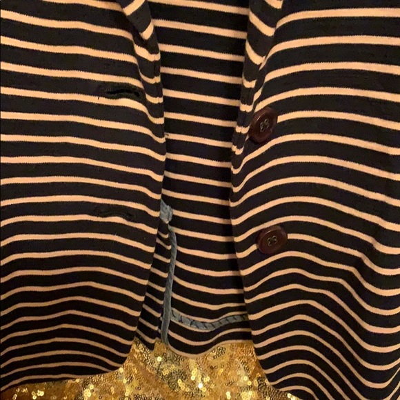 J Crew Maritime Striped Cotton Blazer - Picture 3 of 7